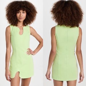 ⭐️NWT⭐️ Amanda Uprichard Puzzle Dress - Cuccumber